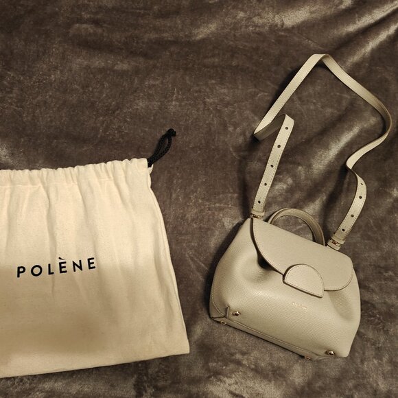 Polene Nano Leather Bag - Picture 1 of 7
